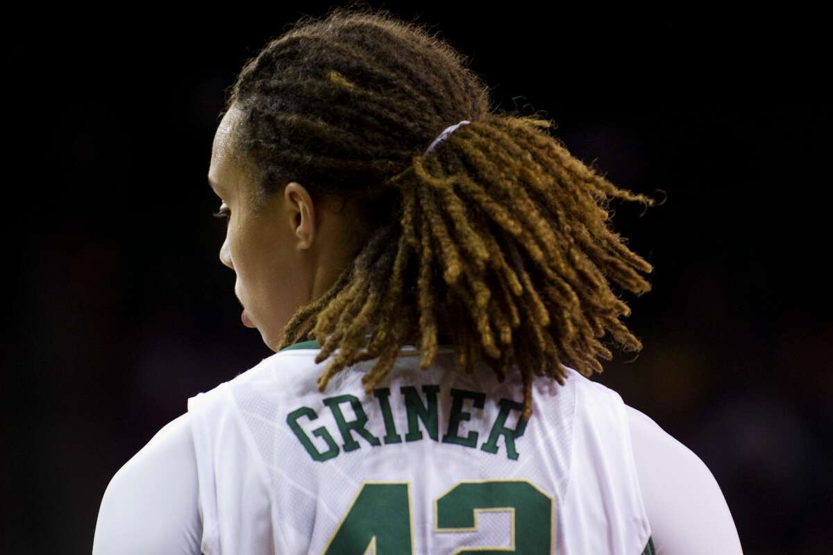 Brittney Griner of the Baylor Bears walks down the court against the Kentucky Wildcats on Nov. 13, 2012 at the Ferrell Center in Waco, Texas.