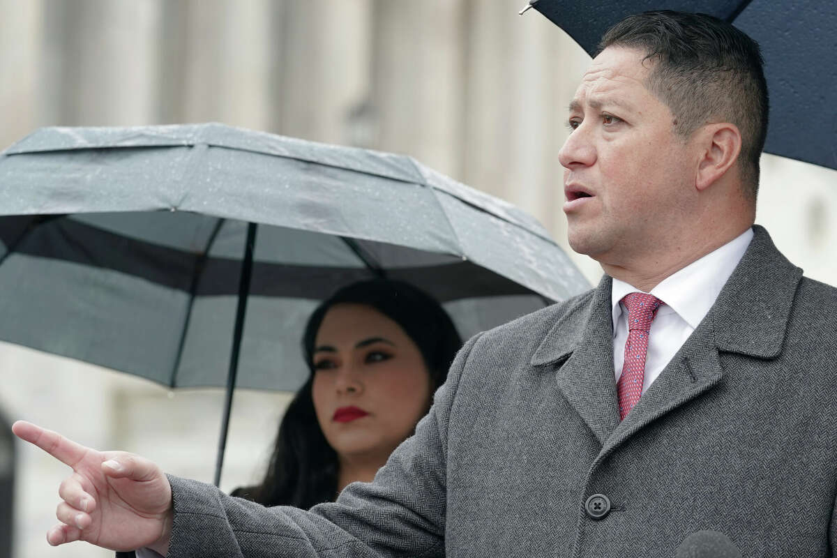 Story photo for S.A. Republican Rep. Tony Gonzales warns against big Pentagon budget cuts in Congress