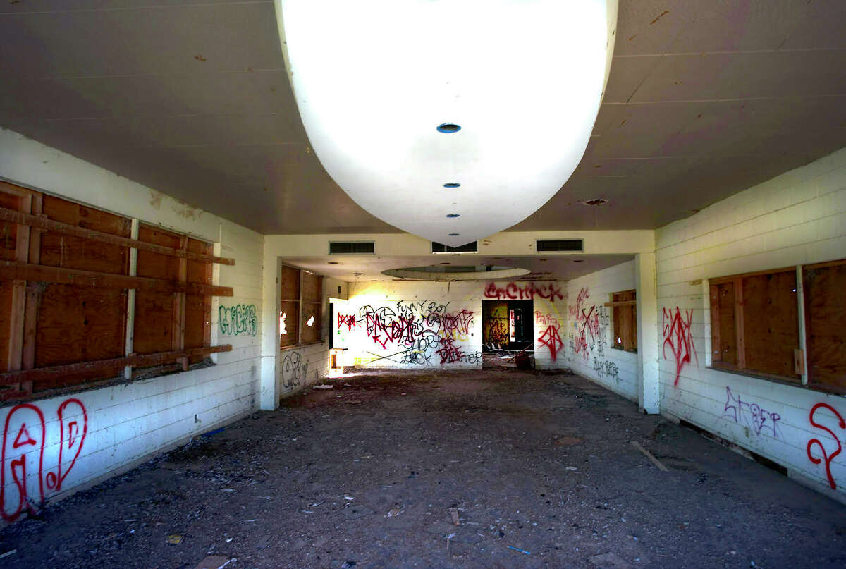 The abandoned Commodore Room. 