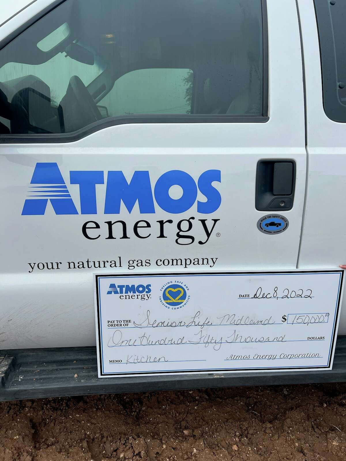 Atmos Energy donated $150,000 to Senior Life Midland's "Together, We Are More" capital campaign. 
