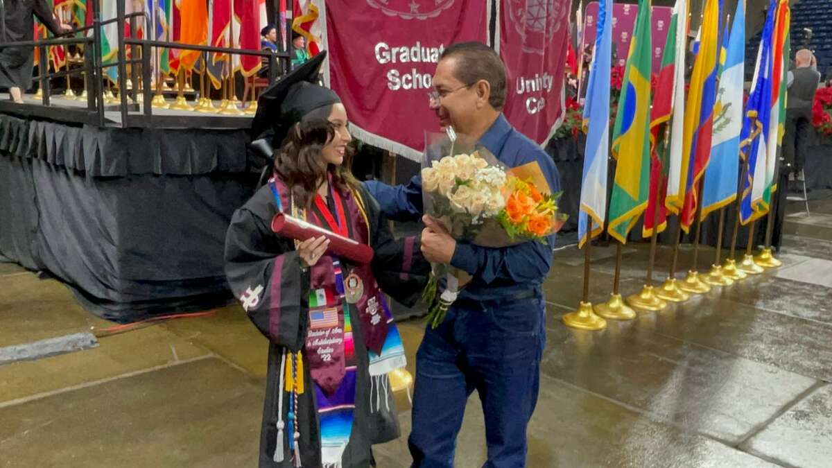 TAMIU students reflect on journeys at commencement ceremonies