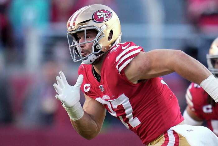 49ers make Arik Armstead second-highest paid defensive player after picking  up team option – KNBR