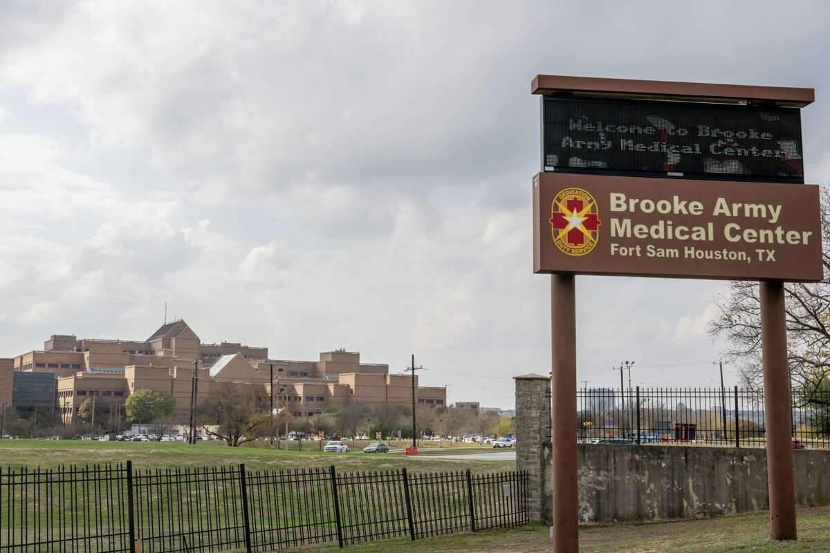 SAN ANTONIO, TEXAS - DECEMBER 08: The Brooke Army Medical Center is seen on December 08, 2022 in San Antonio, Texas. WNBA player Brittney Griner was released this morning in a prisoner swap for Russian arms dealer Viktor Bout. Griner is expected to undergo evaluations at the Medical Center upon her arrival in the U.S. (Photo by Brandon Bell/Getty Images)