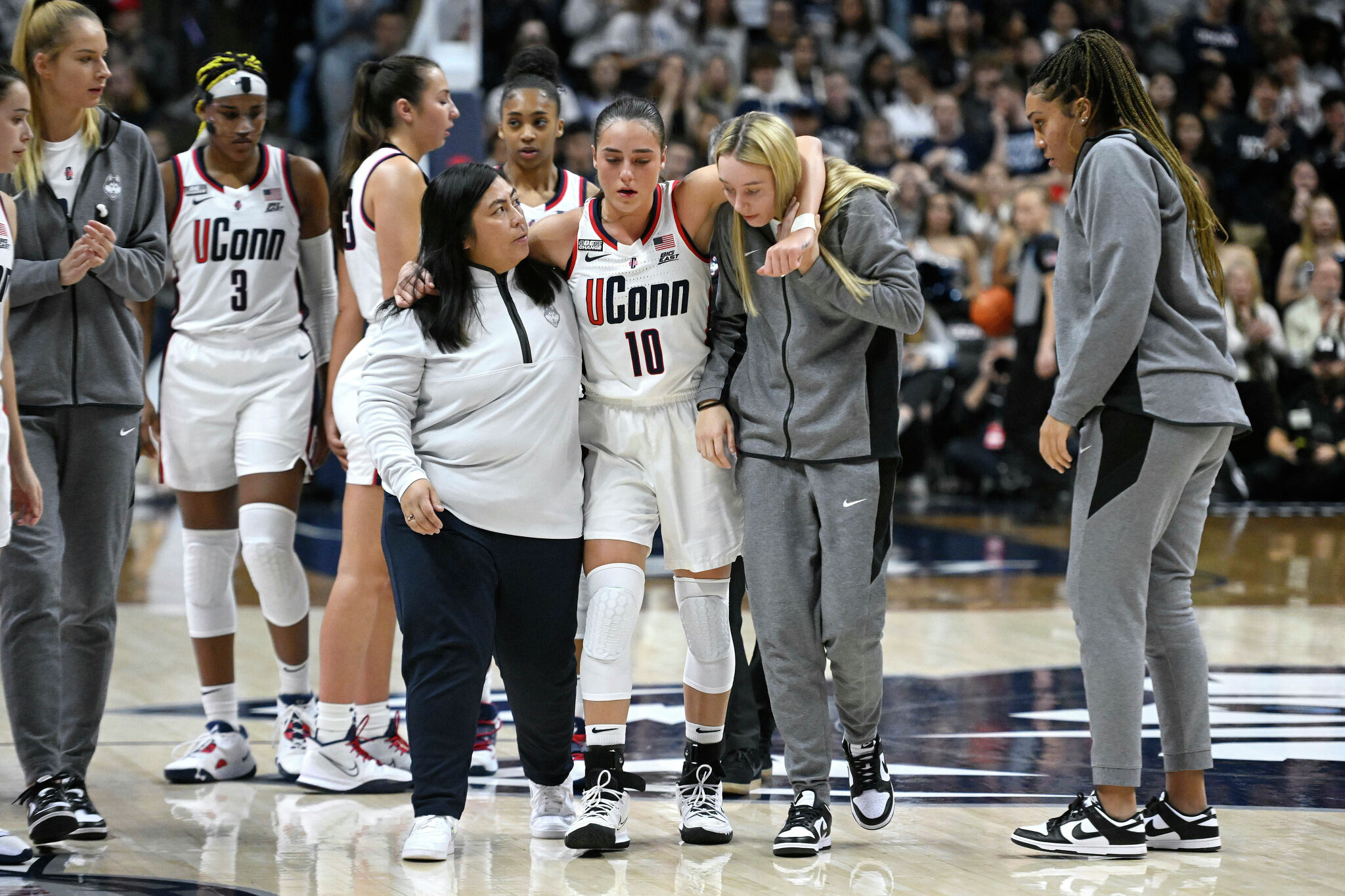 UConn women's basketball will have short rotation vs. Maryland