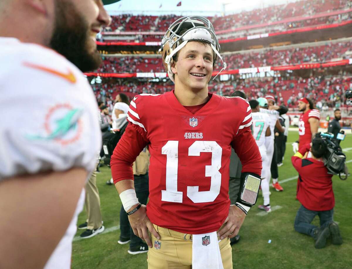 Brock Purdy is now the 49ers’ starting quarterback.
