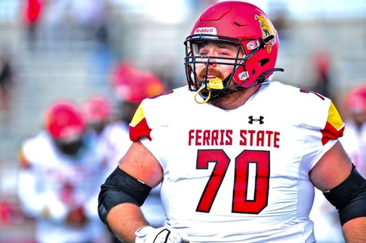 Players Like Ferris Senior Lineman Adam Sieler Don t Mind Playing 