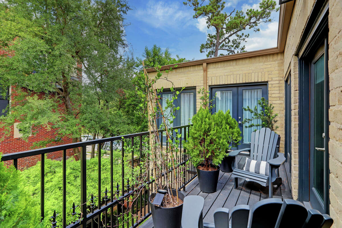 The home's balcony.