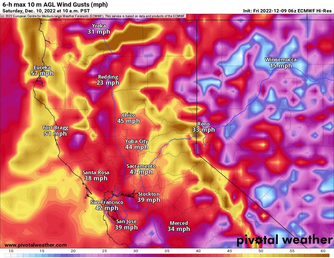 Heavy rain and strong winds will hit the Bay Area this weekend. Here's ...