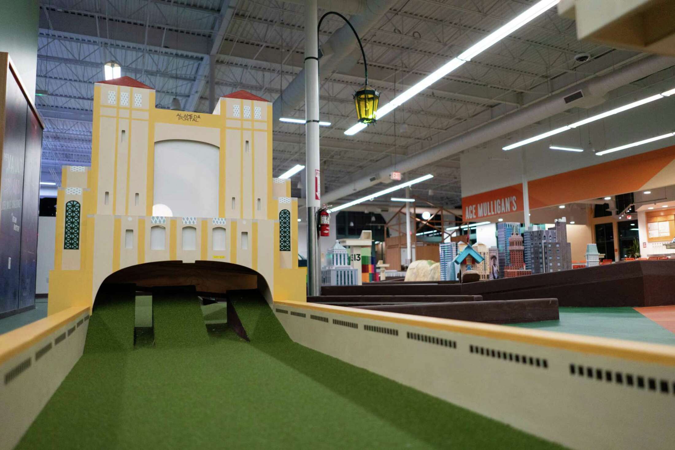 It was a Walgreens Now it s a mini golf course where you can putt It was a Walgreens Now it s a mini golf course where you can putt