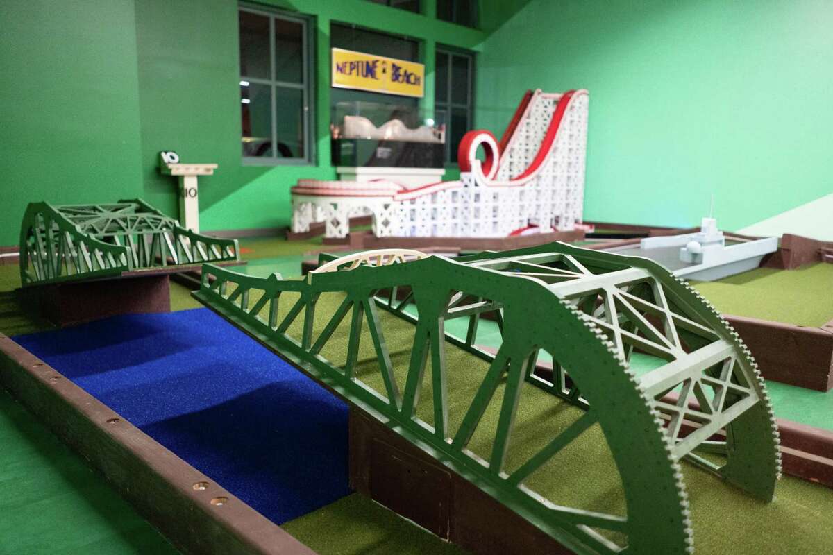 It was a Walgreens Now it s a mini golf course where you can putt It was a Walgreens Now it s a mini golf course where you can putt