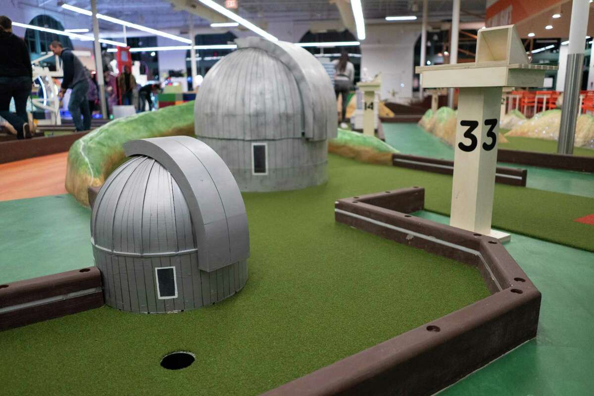 It was a Walgreens Now it s a mini golf course where you can putt It was a Walgreens Now it s a mini golf course where you can putt