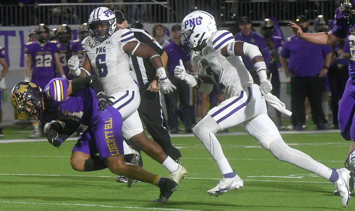 Photos Final score from Port Neches GrovesLiberty Hill football faceoff