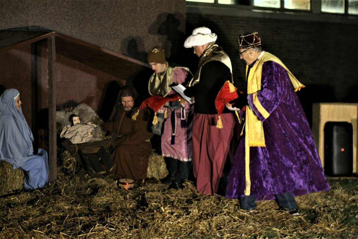 A live Nativity event was held on Dec. 9 at the Armory Youth Project in Manistee. It was presented by the Armory Youth Project, Manistee YoungLife, Good Shepherd Lutheran and Faith Covenant churches.