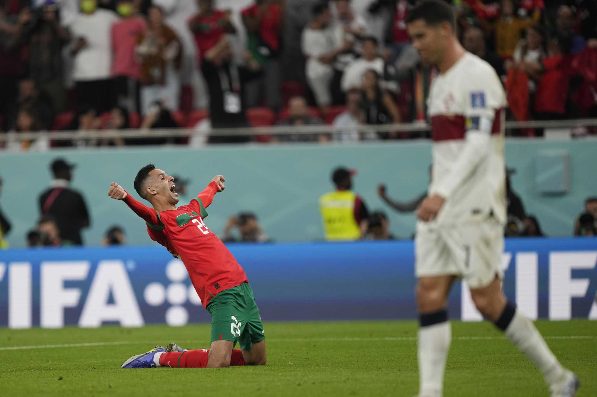 Morocco reaches World Cup semifinals, tops Portugal, Ronaldo