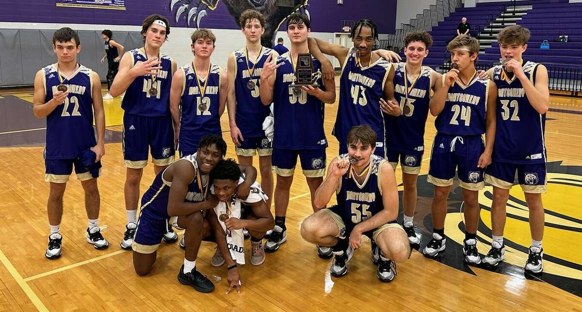 Montgomery boys basketball won third place at the Montgomery Holiday Classic tournament on Dec. 10, 2022 in Montgomery.