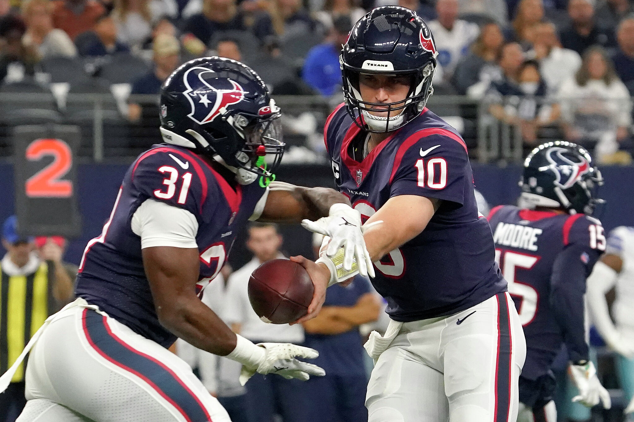 Texans' Dameon Pierce looks back at Angry Run of the Year against