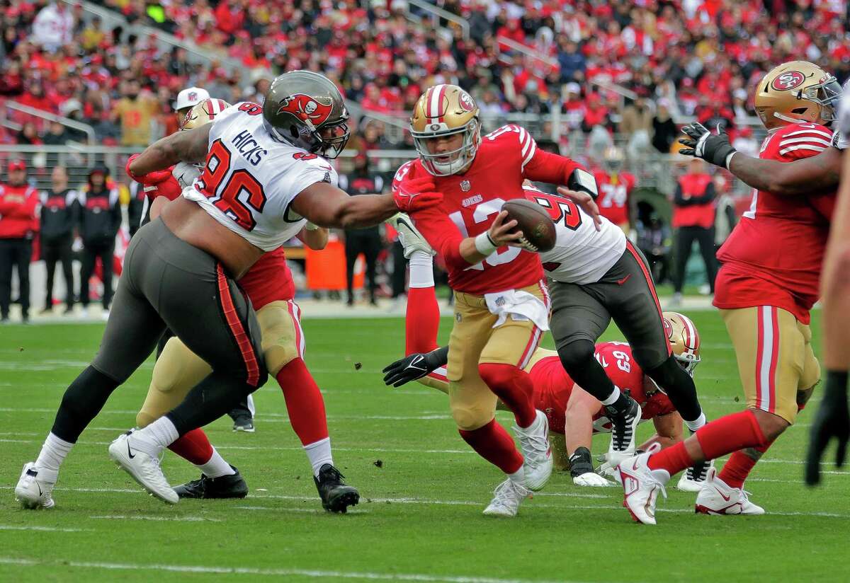 Brock Purdy's star turn propels 49ers to 35-7 rout of Brady and Bucs