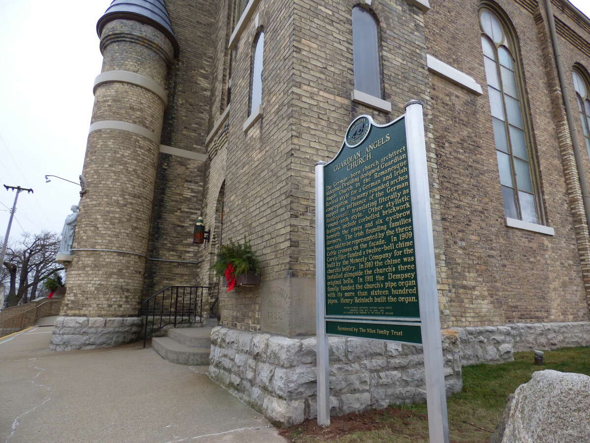 Guardian Angels Catholic Church was recognized as a Michigan historic site in 2020. A Christmas program is scheduled to take place at the church at 4 p.m. on Dec. 18.