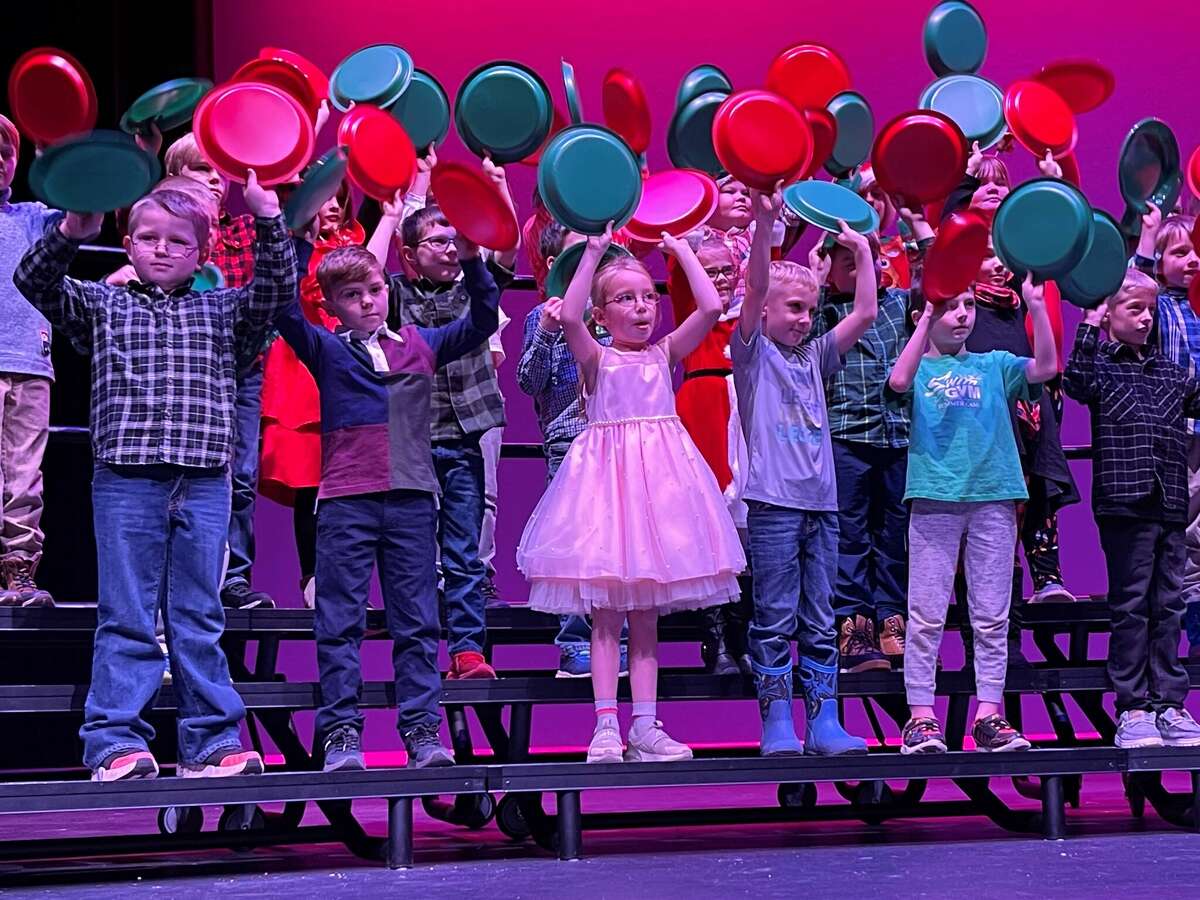 Big Rapids Riverview Elementary held its annual holiday concert series on Dec. 5 which included three different concerts. 