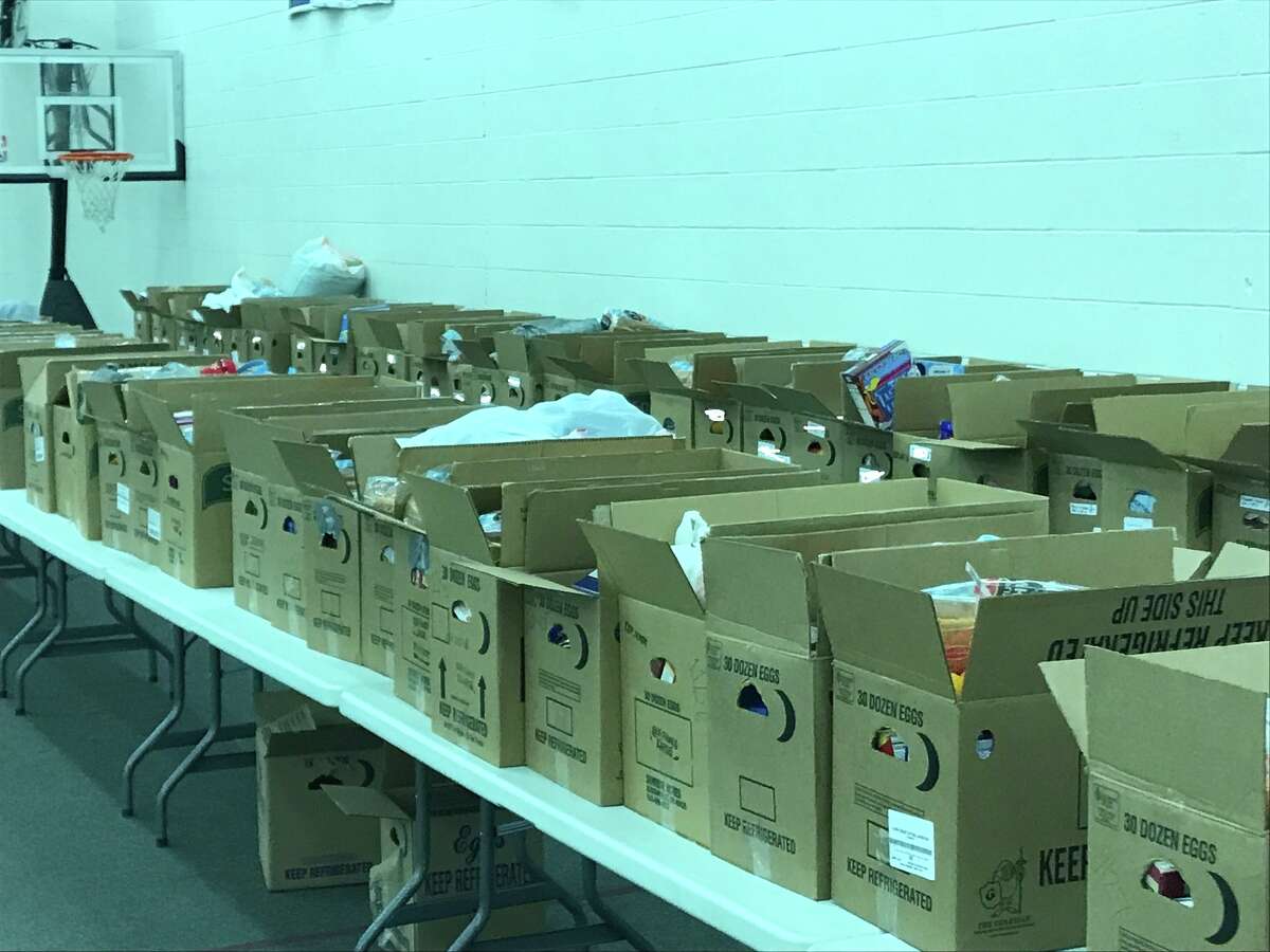 Last year, the organization was able pack 80-plus food and gift boxes for children in the USA area. 