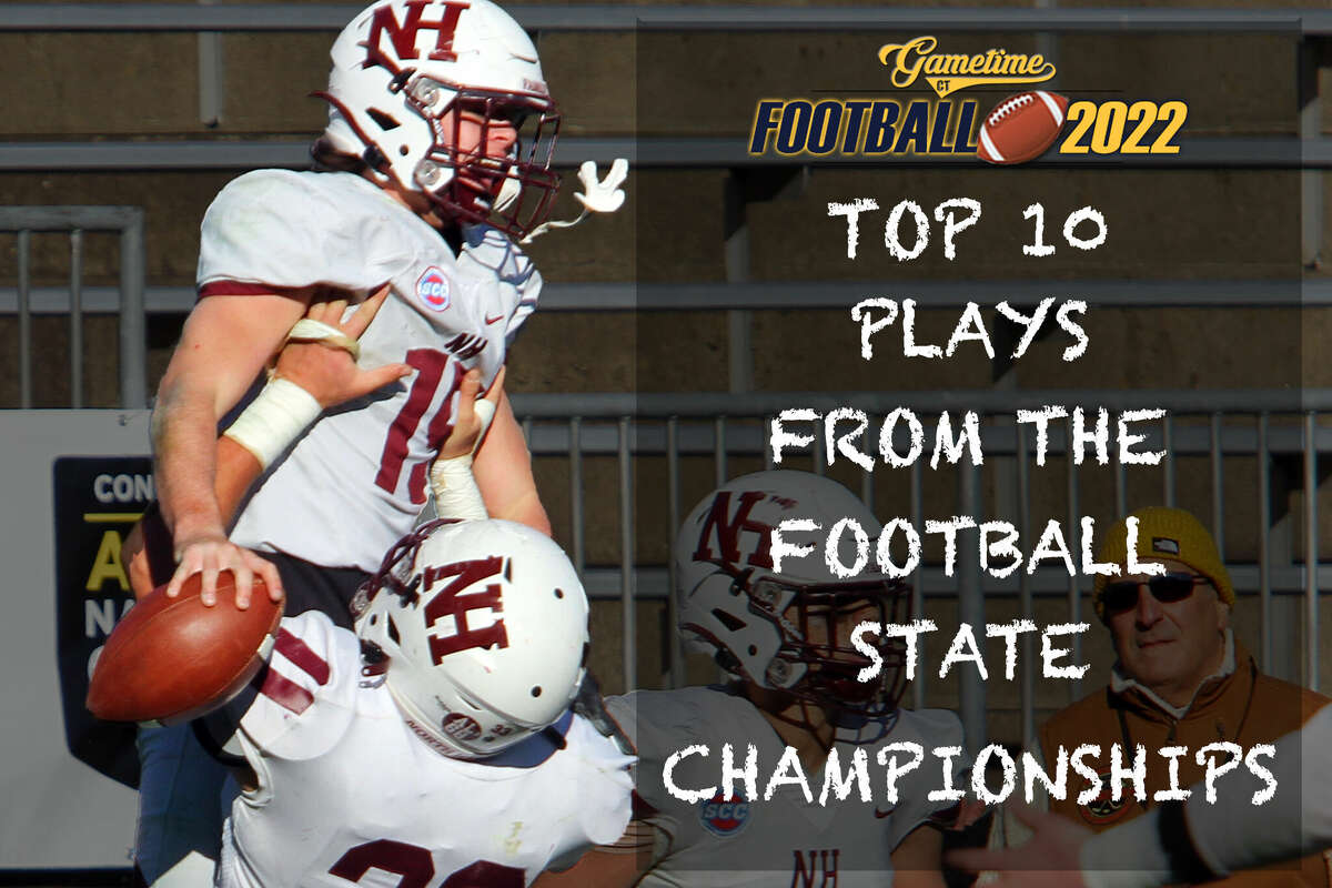 GameTimeCT ranks the Top 10 touchdowns from the 2022 football state championships.
