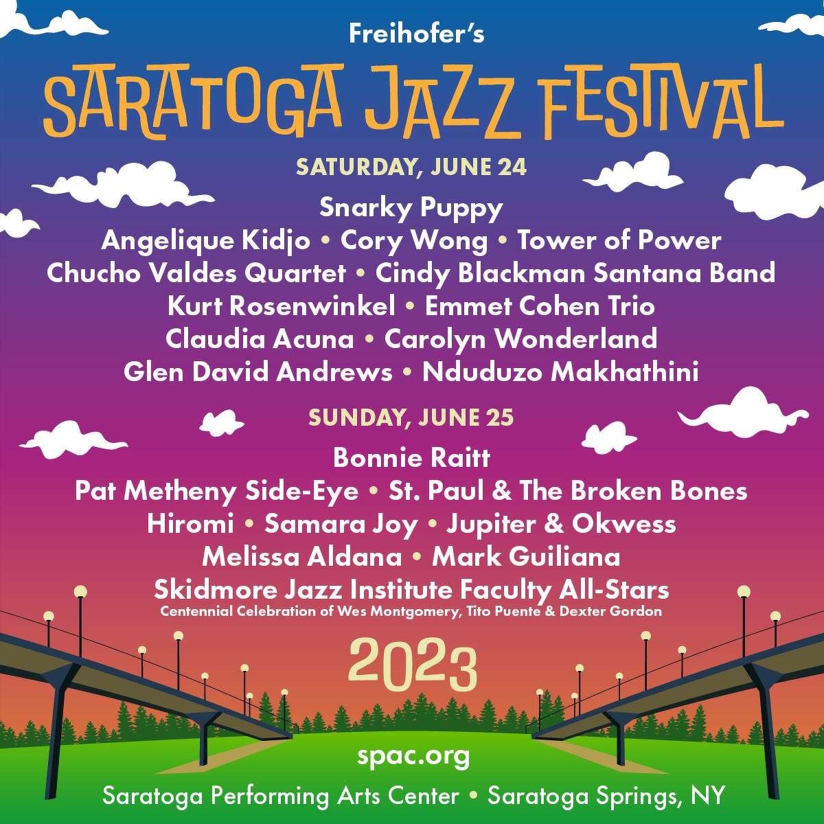 Bonnie Raitt returns to the Saratoga Jazz Festival at SPAC