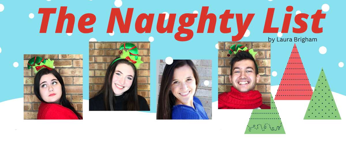 “The Naughty List” will perform Saturday, Dec. 17 Sunday, Dec. 18, 2022 at Creative 360. 