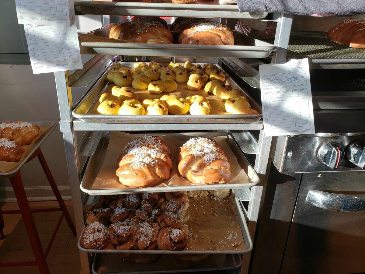 On baking days, the tempting aromas swirl through the Scandinavian Butik in Norwalk.
