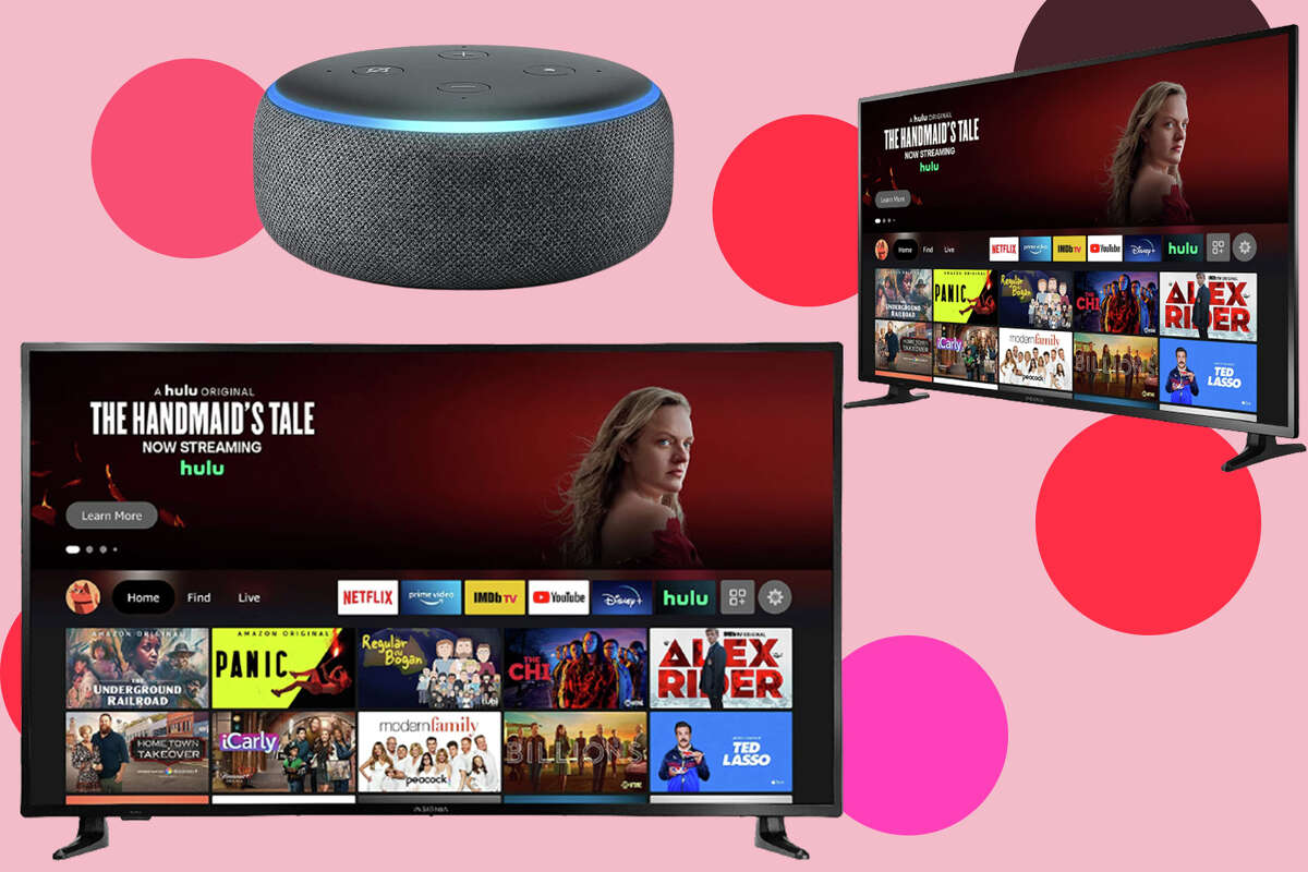 Get a free echo dot with the purchase of select TV's on Amazon