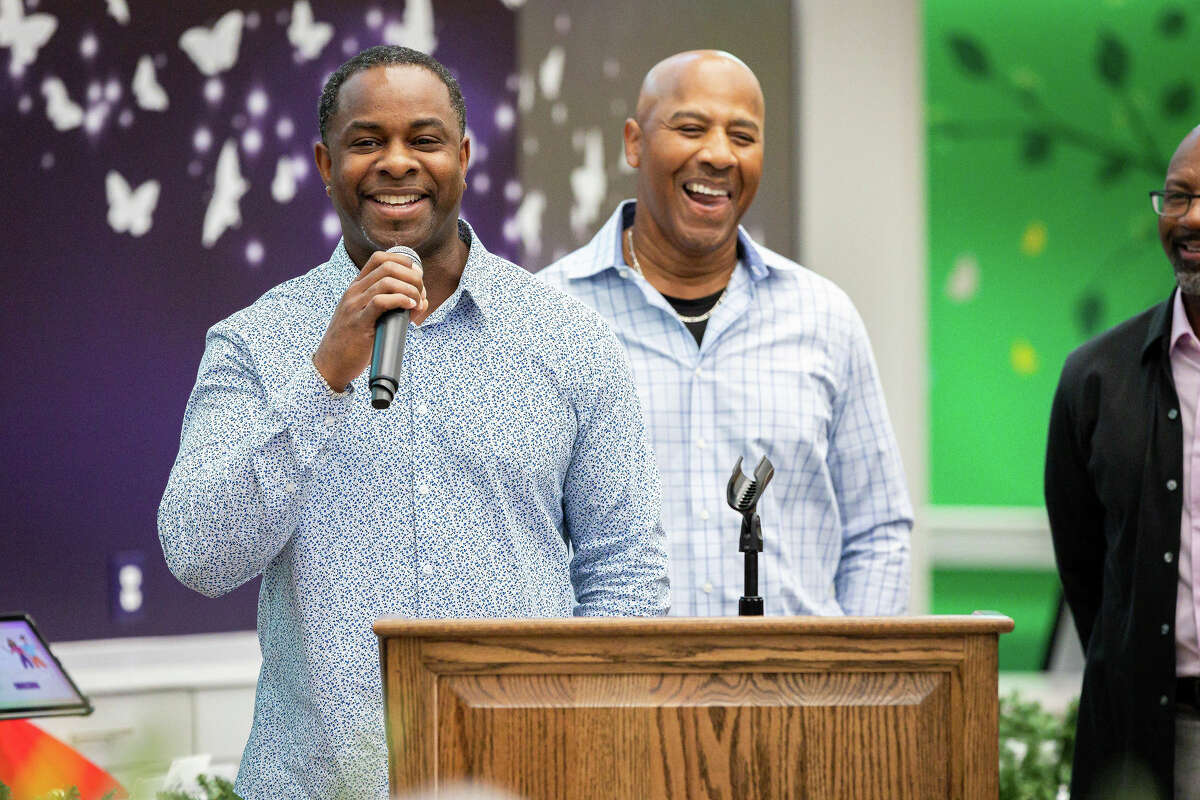 The 2023 NFL Alumni Golf Classic, to be played in San Antonio, was announced at the Multi-Assistance Center at Morgan's Wonderland on Monday, December 12.