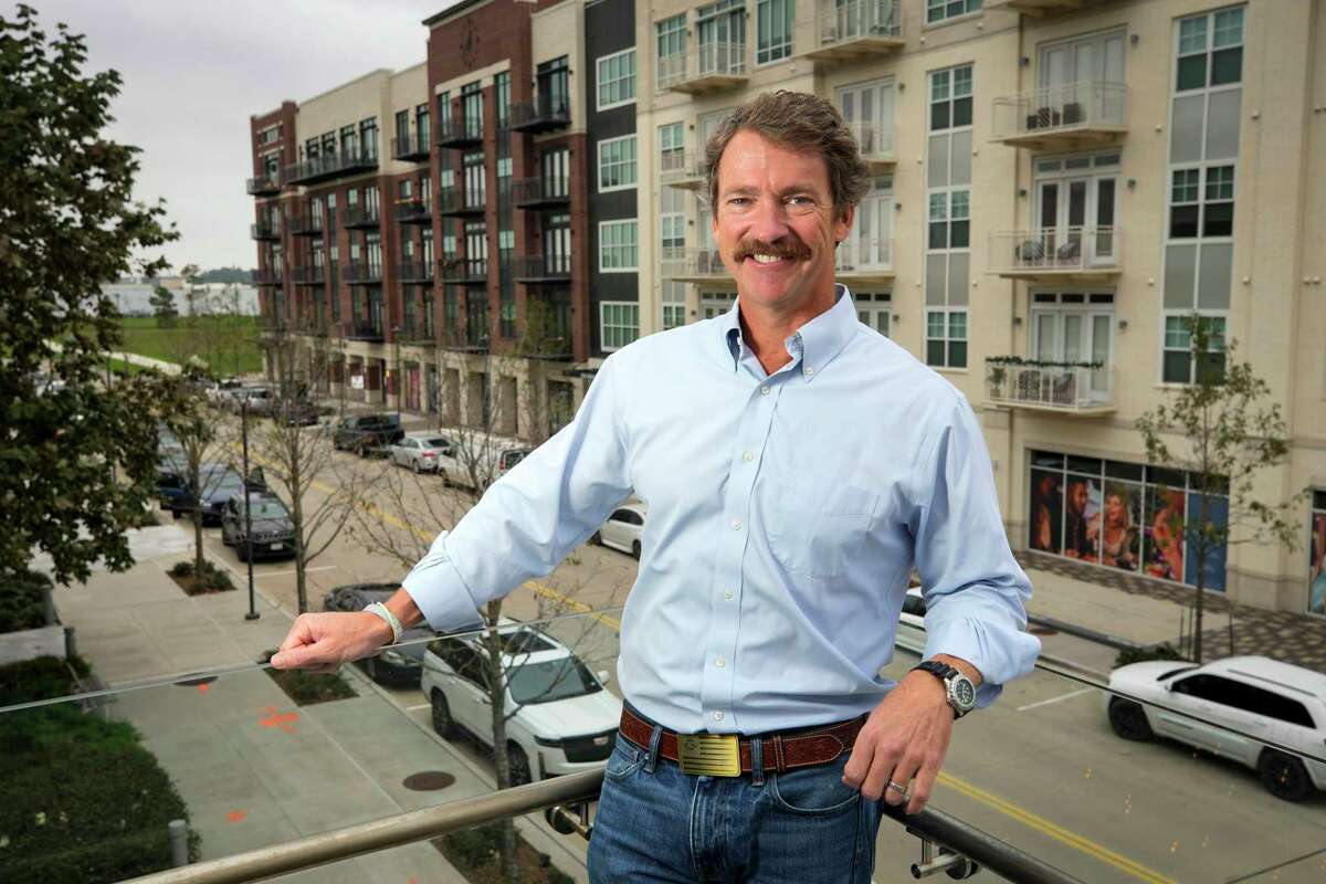 Ryan McCord, president McCord Development, Inc., poses for a portrait on Monday, Dec. 12, 2022 in Houston. McCord’s real estate development firm is the company behind a large mixed-use project in northeast Houston called Generation Park.