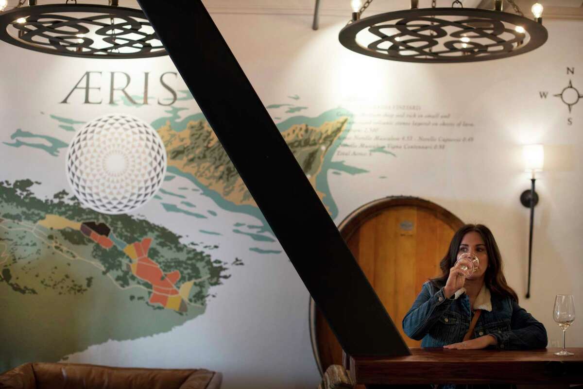 Aeris Wines in Healdsburg is the first California tasting room to focus on Sicilian wines. 