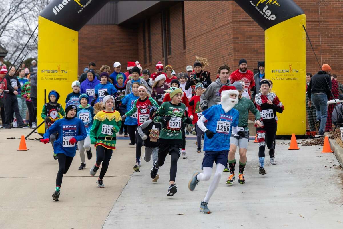 Trinity Lutheran Ministries in Edwardsville hosted its seventh annual Ugly CHRISTmas Sweater 5K on Dec. 10.