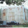 A view of the Wallens Hill 1.5 million gallon water storage tank, which is scheduled to be replaced with a 500,000-gallon tank by the Winsted Water Sewer Commission.