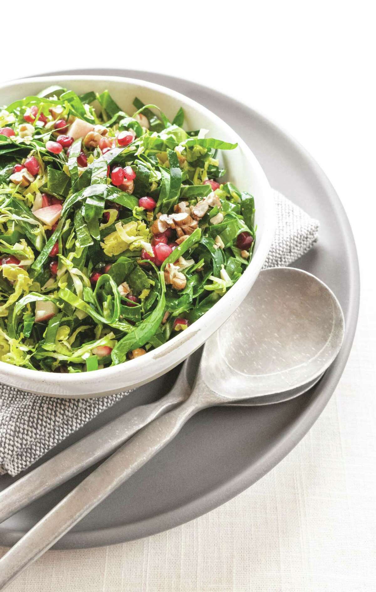 Collard Greens and Brussels Sprout Salad from "Dinner is Done" by Marcia Smart.