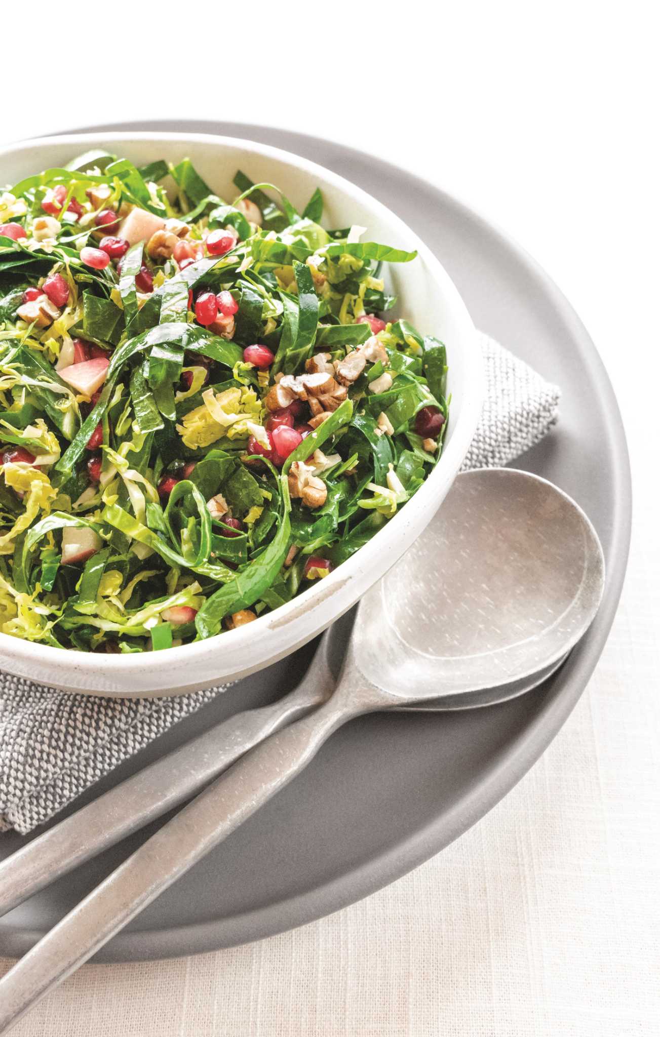 Recipe Collard Greens and Brussels Sprout Salad