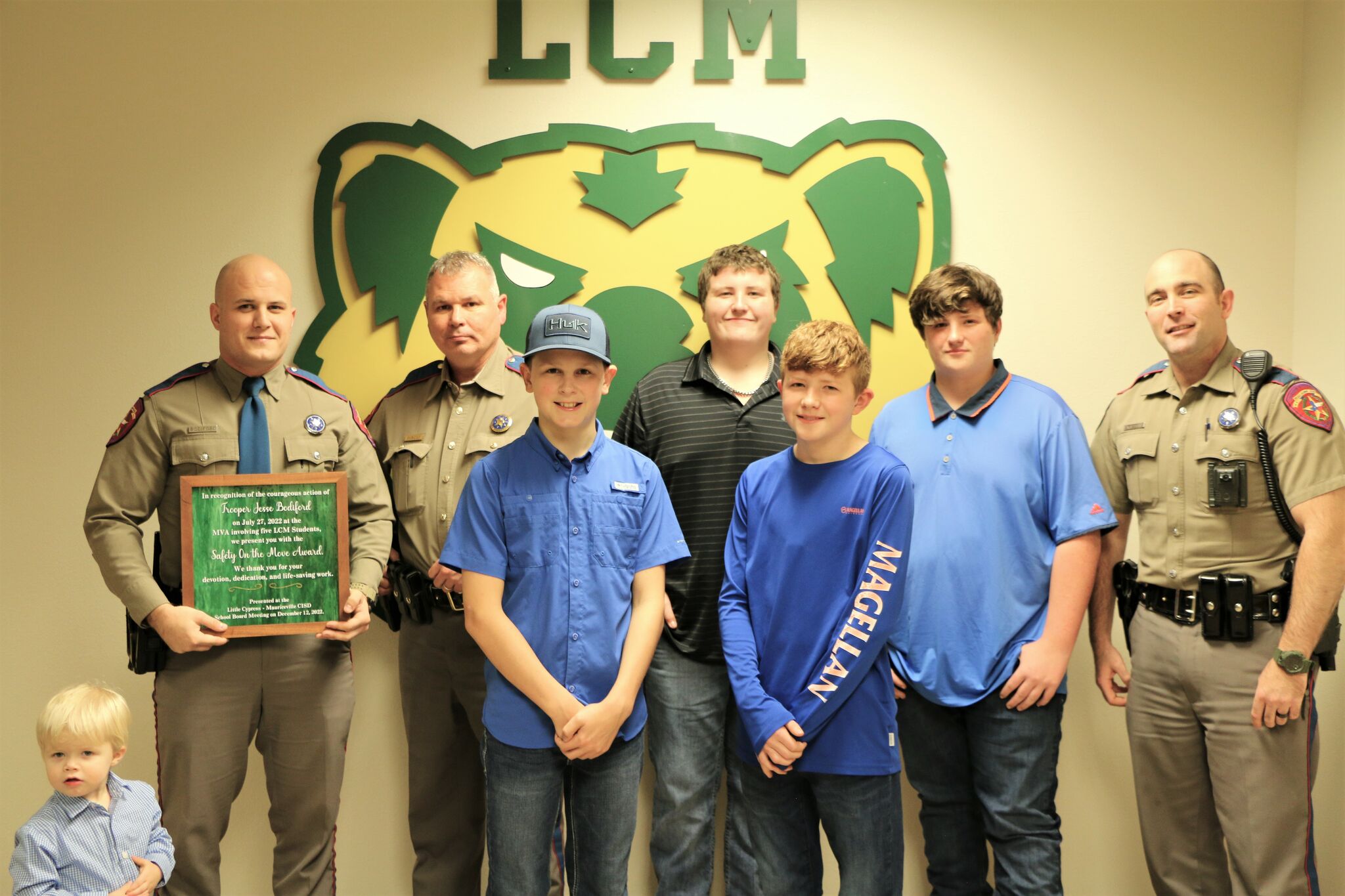 Little CypressMauriceville CISD honors Texas Department of Public