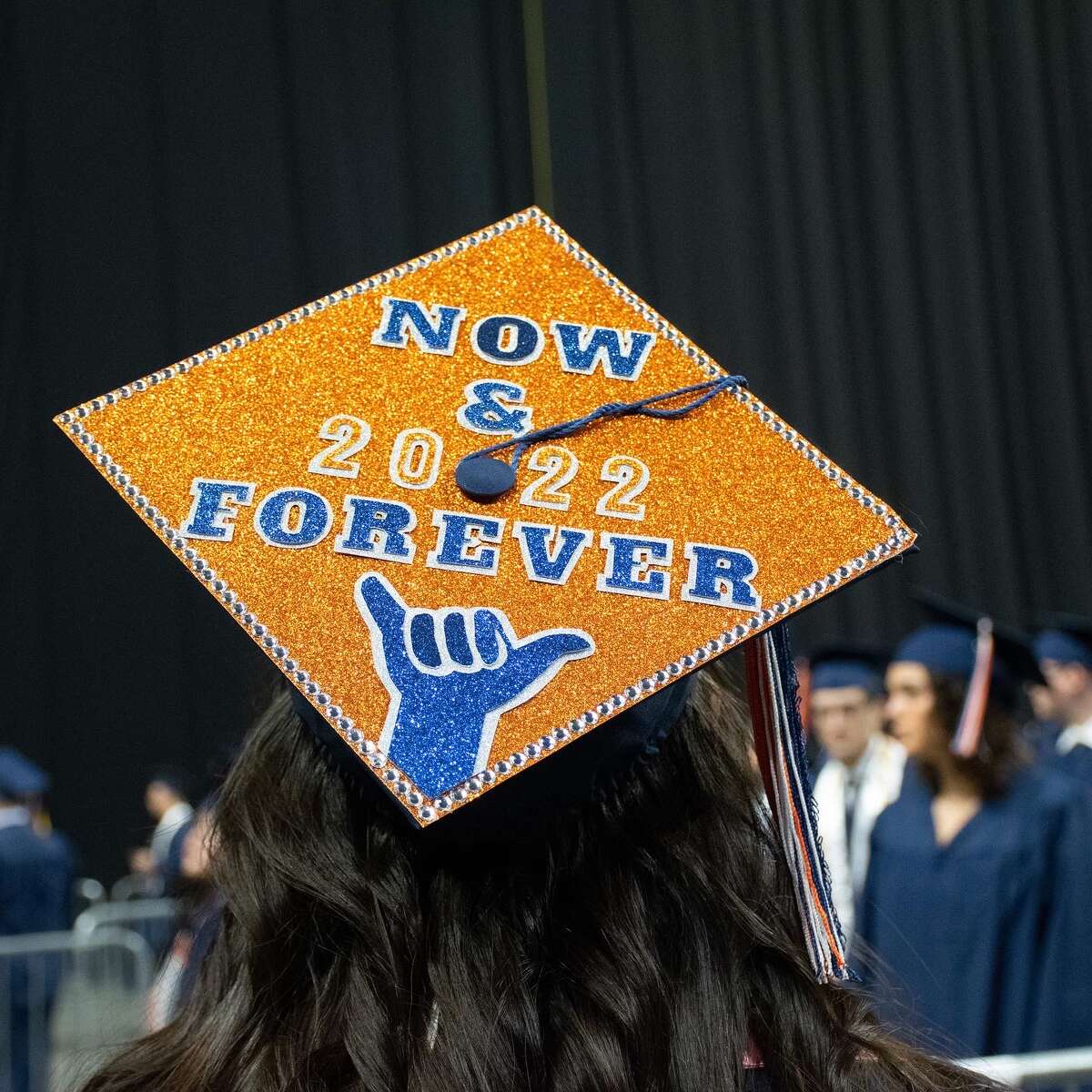 Nearly 3,000 UTSA students graduated in the December commencement ceremonies on Tuesday, December 13, at the Alamodome in San Antonio.