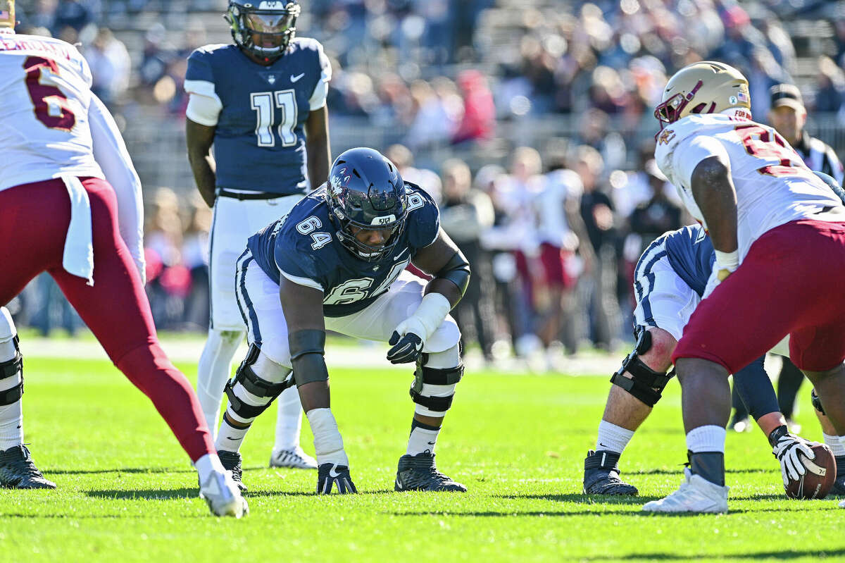 UConn OL Christian Haynes could be NFL prospect at center