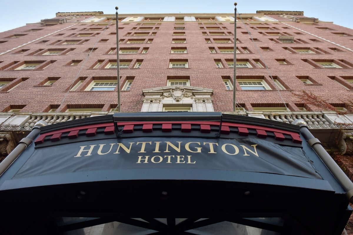 The Huntington Hotel on Nob Hill opened in 1924 but has been shuttered since early 2020. 