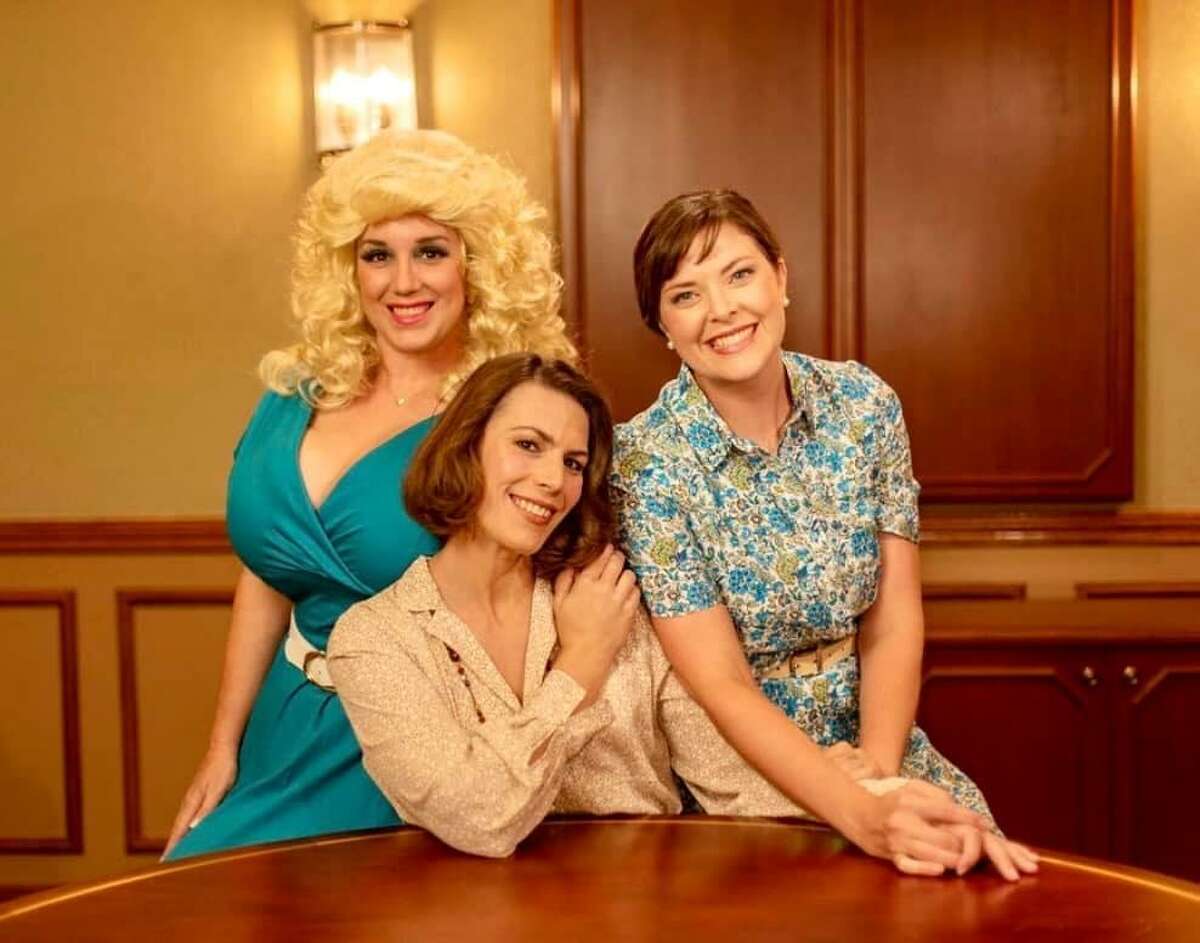 Whitney Wyatt, Elle Anders and Cindy Perkins performed in Clear Creek Community Theater's "9 to 5," which is nominated for best musical in the BroadwayWorld Houston Awards.