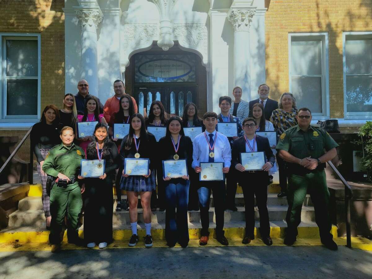 The Laredo Sector Border Patrol recognized its Youth of the Month honorees for December on Thursday, Dec. 15.