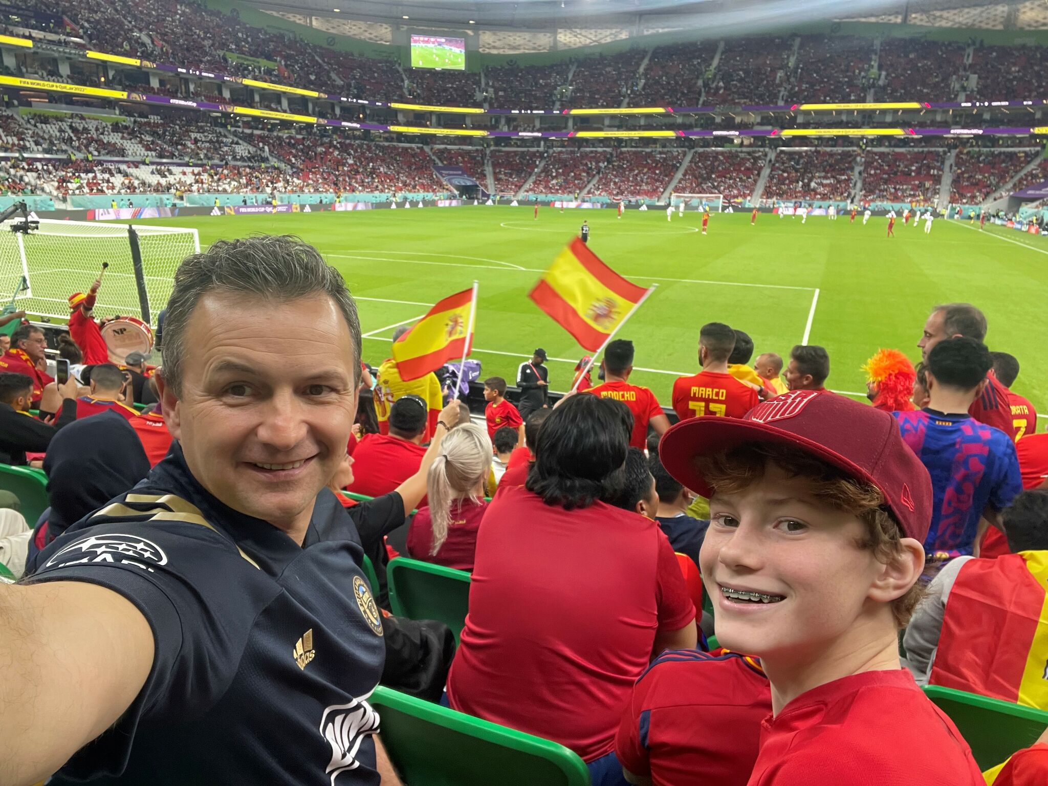 Fairfield father and son travel to Qatar for World Cup