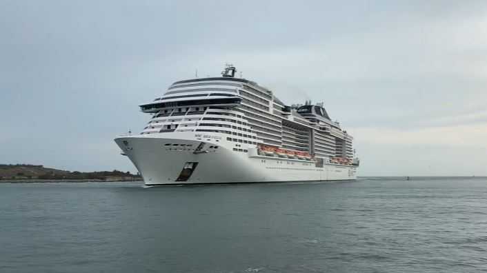 Woman found dead after falling overboard from cruise ship returning to