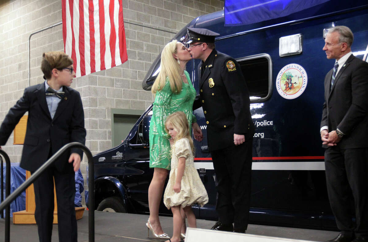 Greenwich Police Department 2 new lieutenants, 2 new sergeants