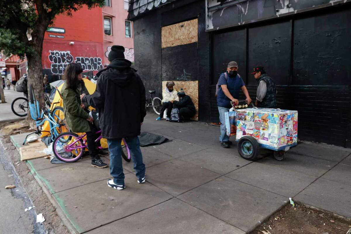 Stalled SF housing sites become eyesores, with tents, dumping and drug use