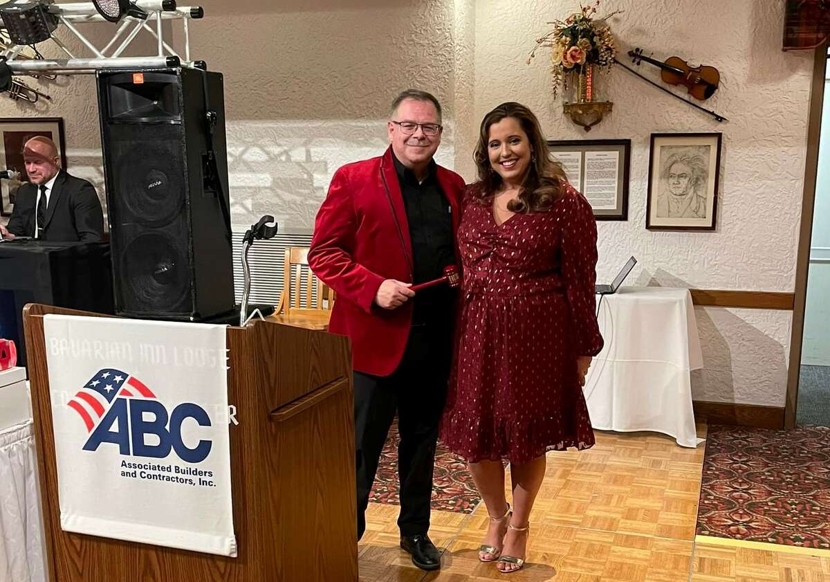 Outgoing chairman of the board Jon Lynch of Three Rivers Corporation was honored for his service at the Associated Builders & Contractors Greater Michigan Chapter’s annual holiday party on Dec. 2 in Frankenmuth. 