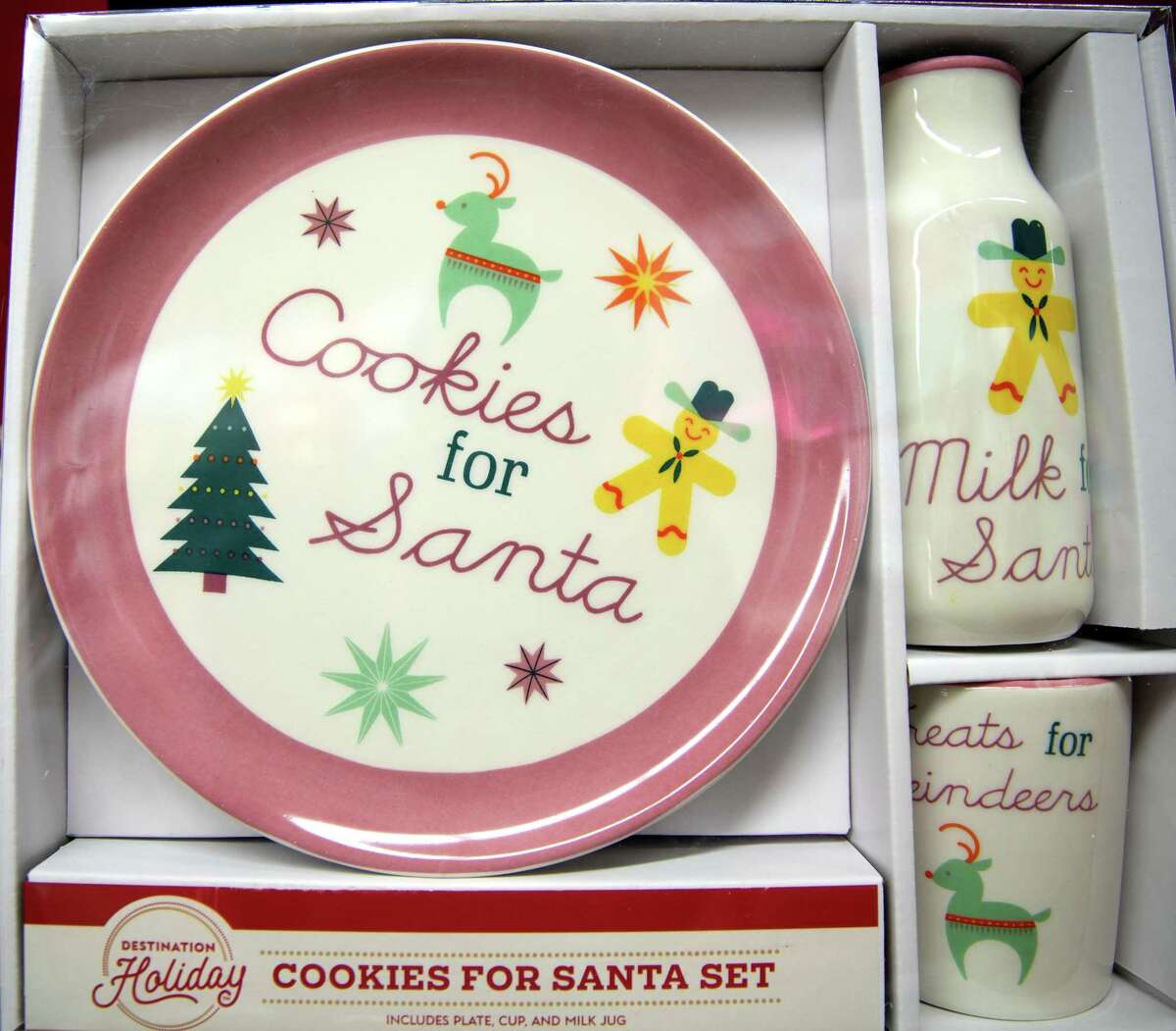“Cookies for Santa” set available at HEB during the holiday season.