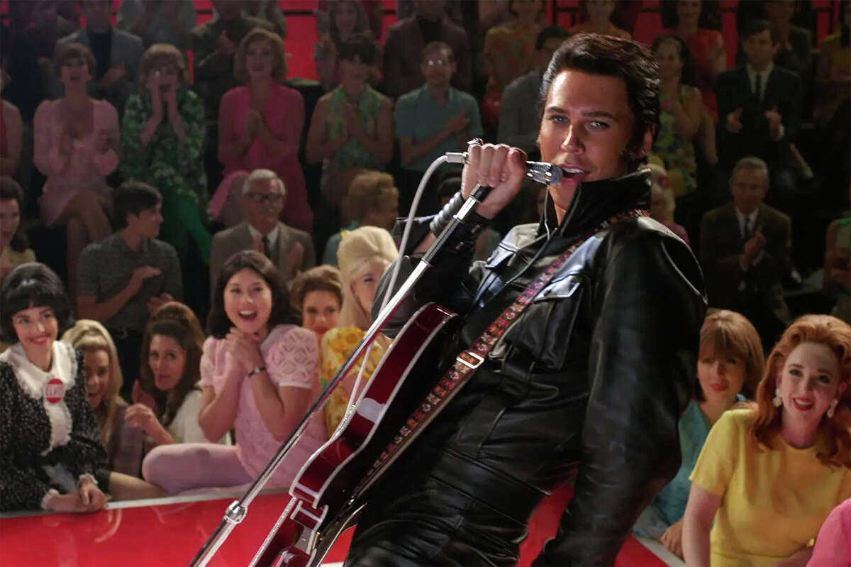 Austin Butler plays Elvis Presley in Baz Luhrmann's film "elvis"