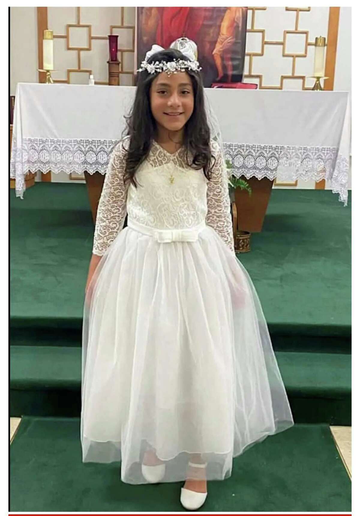Jacklyn “Jackie” Cazares, 9, was killed in the mass shooting at Robb Elementary School in Uvalde. “I made a promise to her,” Javier Cazares said. “I am going to stay and fight” for gun control.